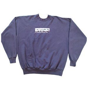 Vintage Christmas MC Energy Sportswear Sweater My Grandkids Snow Me Over Size XL